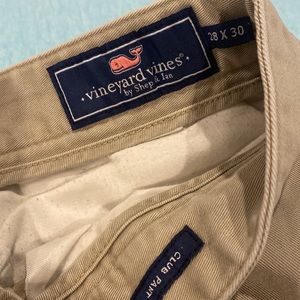 Mens Vineyard Vines Size 28x 30 Khaki Dress Pant